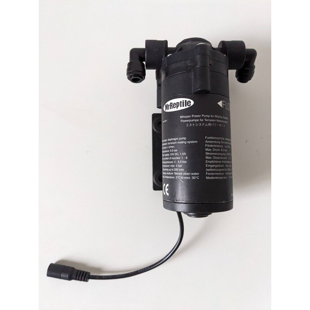 MRREPTILE Reptile Mister Pump ONLY Misting System Reptiles Terrarium - Untested
